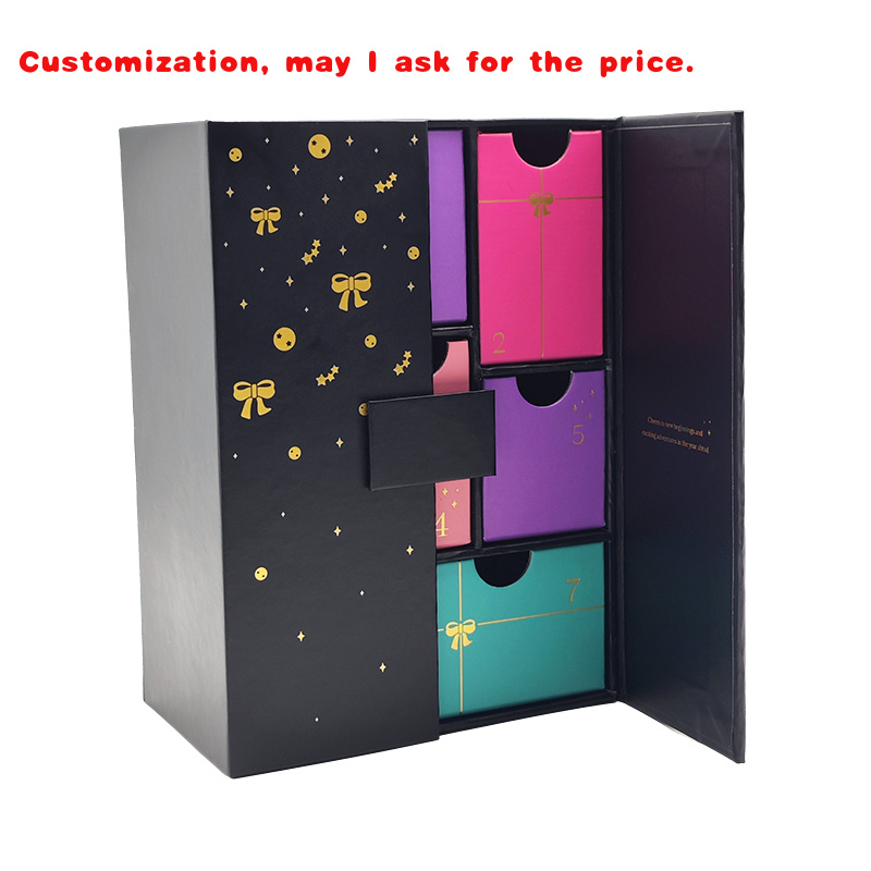Beauty Makeup Advent Calendar - Pudełko na kalendarz adwentowy na zamówienie,