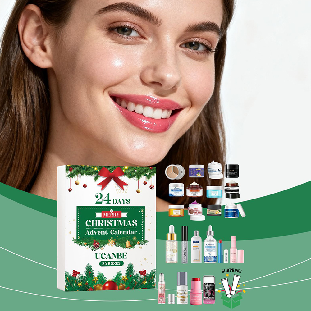 Beauty Makeup Advent Calendar - Świąteczny kalendarz adwentowy Zestaw do pielęgnacji