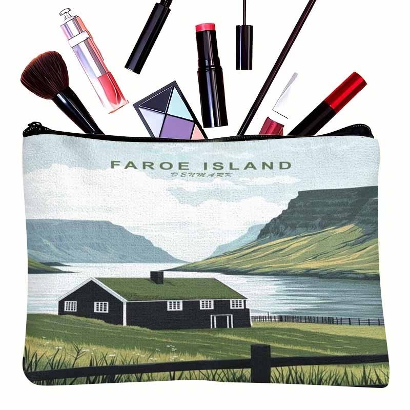 Beauty Natural Makeup - 1 sztuka kosmetyczki z motywem spokojnego