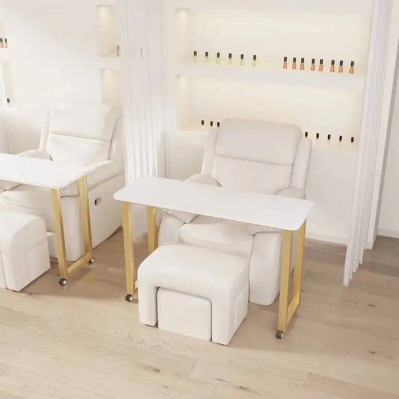 Makeup Beauty Lounge - Modne designerskie stoły do manicure Perfumy
