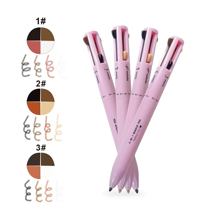 Kredka do brwi 4 w 1, konturów – Beauty Linasi Makeup recenzja i cena