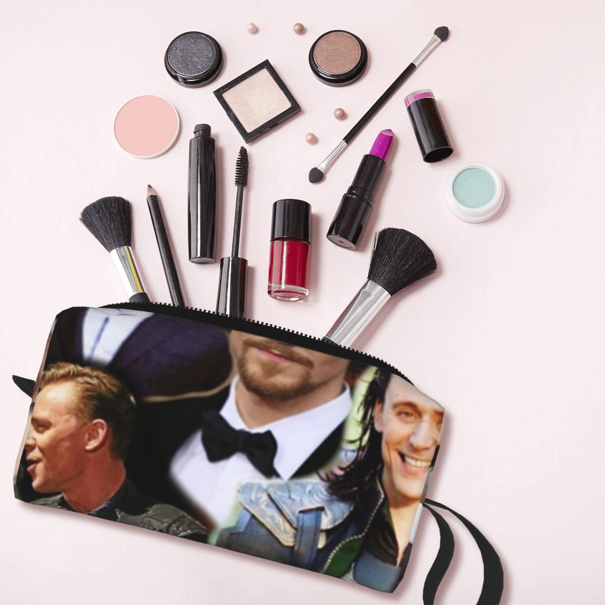 Kolaż zdjęć Toma Hiddlestona,  – Photo Beauty Makeup recenzja i cena