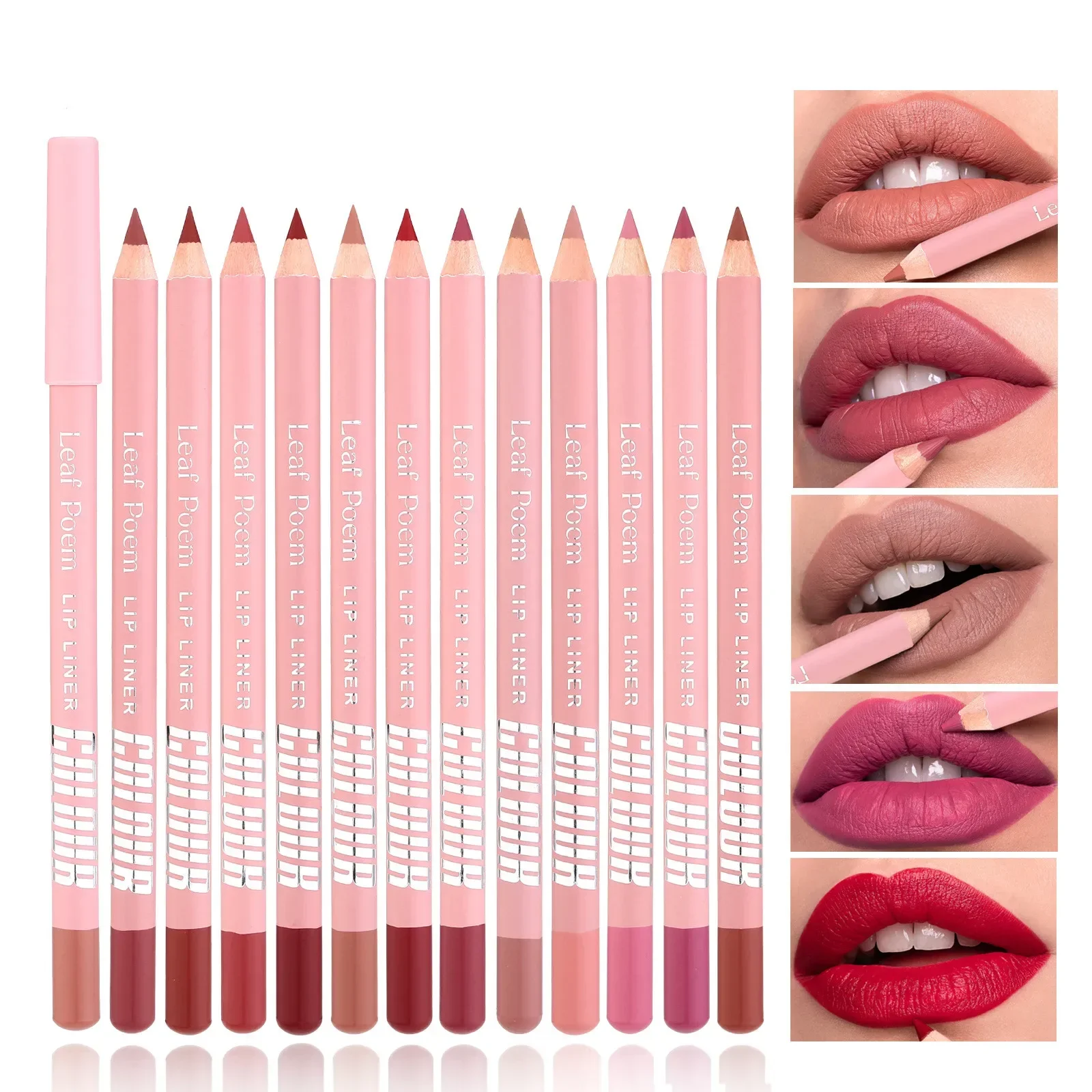 Nude Brown Lip Liner Pencil Li – Beauty Linasi Makeup recenzja i cena