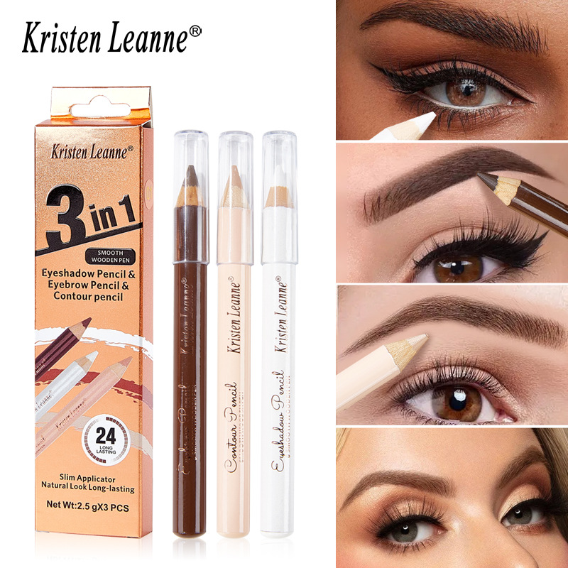 3 SZT. Drewniany Zestaw do Mak – Beauty Makeup Supply recenzja i cena